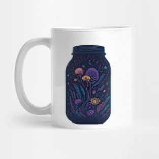 Alien Ecosystem in a Mason Jar Mug